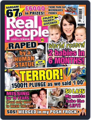 Real People May 8th, 2013 Digital Back Issue Cover