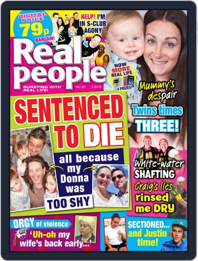 Real People August 2nd, 2018 Digital Back Issue Cover