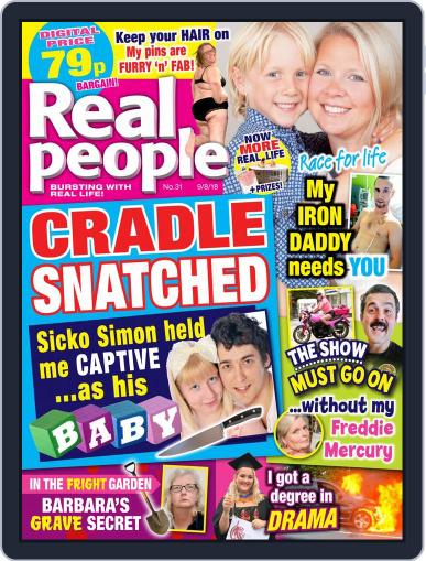 Real People August 9th, 2018 Digital Back Issue Cover