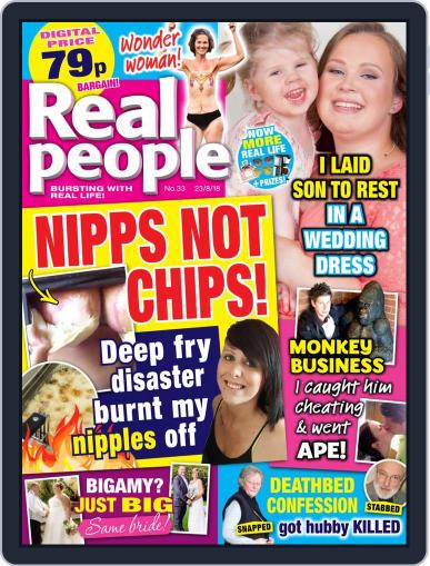 Real People August 23rd, 2018 Digital Back Issue Cover