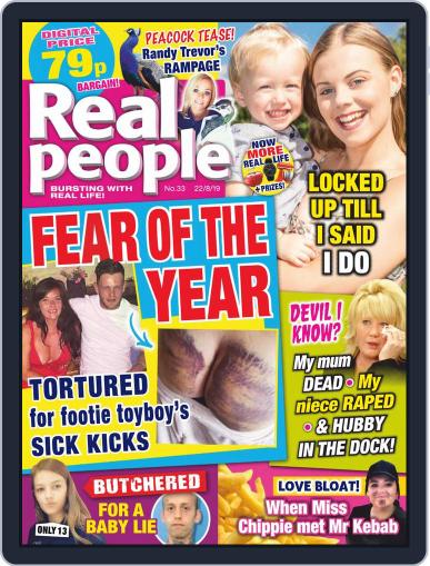 Real People August 22nd, 2019 Digital Back Issue Cover