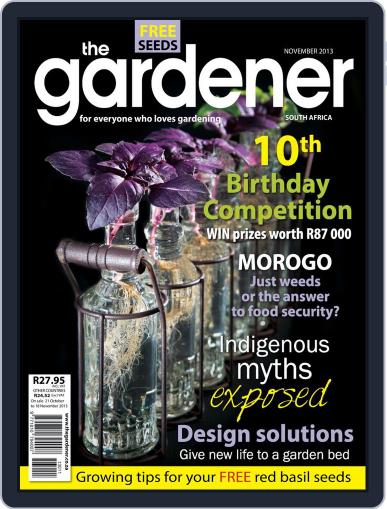 The Gardener October 20th, 2013 Digital Back Issue Cover