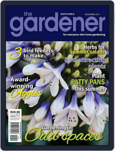 The Gardener October 20th, 2014 Digital Back Issue Cover