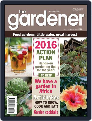 The Gardener January 1st, 2016 Digital Back Issue Cover