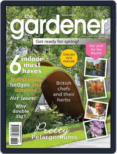 The Gardener July 25th, 2016 Digital Back Issue Cover