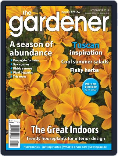 The Gardener November 1st, 2019 Digital Back Issue Cover