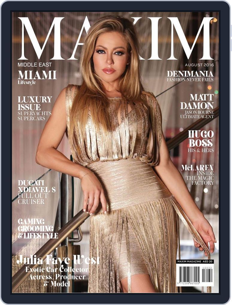 Maxim Middle East (Digital) Subscription