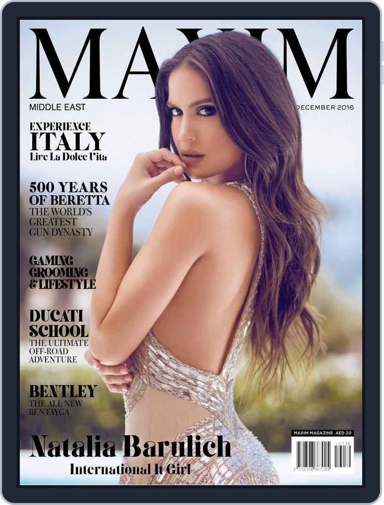Maxim Middle East (Digital) Subscription