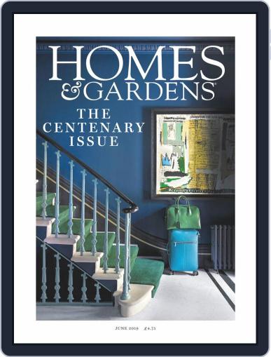 Homes & Gardens June 1st, 2019 Digital Back Issue Cover