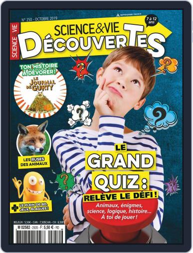 Science & Vie Découvertes October 1st, 2019 Digital Back Issue Cover