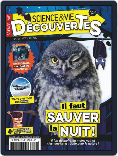 Science & Vie Découvertes November 1st, 2019 Digital Back Issue Cover