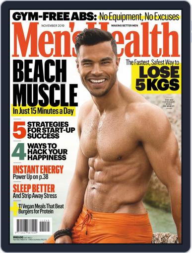 Men's Health South Africa November 1st, 2019 Digital Back Issue Cover