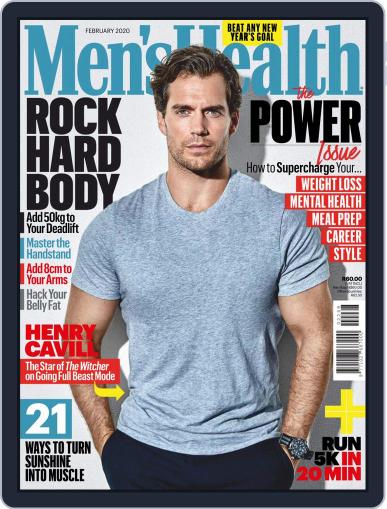 Men's Health South Africa February 1st, 2020 Digital Back Issue Cover
