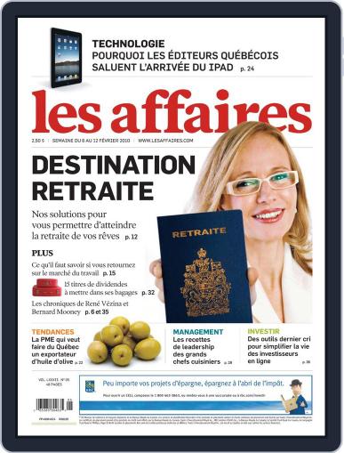 Les Affaires February 4th, 2010 Digital Back Issue Cover