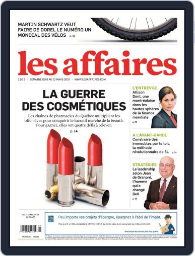 Les Affaires March 4th, 2010 Digital Back Issue Cover