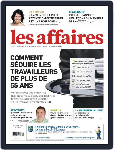Les Affaires April 1st, 2010 Digital Back Issue Cover