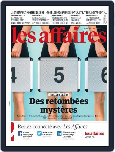 Les Affaires April 30th, 2016 Digital Back Issue Cover