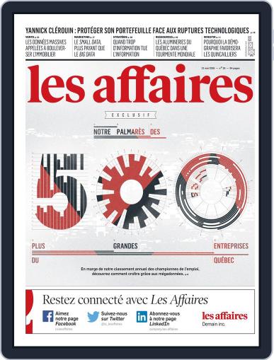 Les Affaires May 21st, 2016 Digital Back Issue Cover