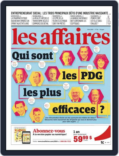 Les Affaires May 28th, 2016 Digital Back Issue Cover