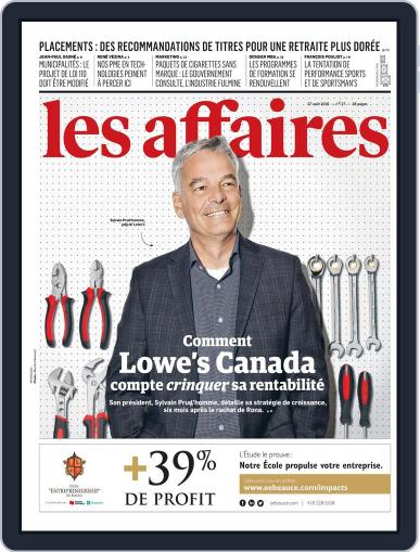 Les Affaires August 25th, 2016 Digital Back Issue Cover