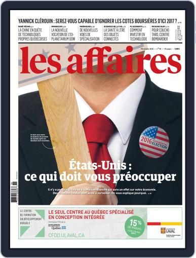 Les Affaires October 27th, 2016 Digital Back Issue Cover