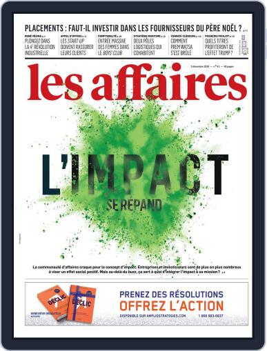 Les Affaires December 3rd, 2016 Digital Back Issue Cover