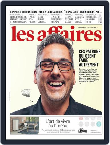 Les Affaires September 23rd, 2017 Digital Back Issue Cover