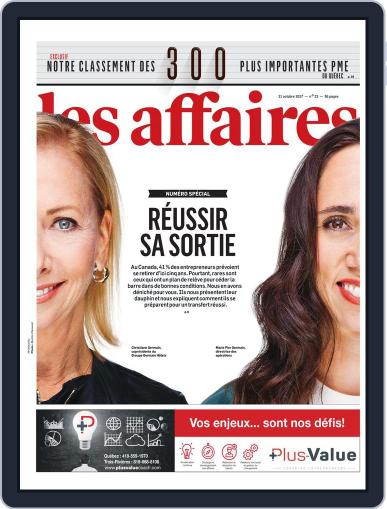 Les Affaires October 21st, 2017 Digital Back Issue Cover
