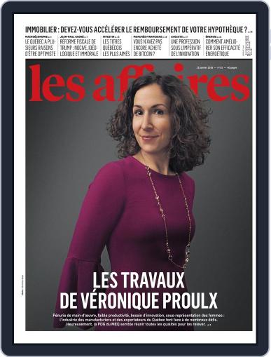 Les Affaires January 13th, 2018 Digital Back Issue Cover