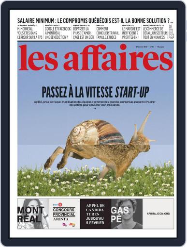 Les Affaires January 27th, 2018 Digital Back Issue Cover