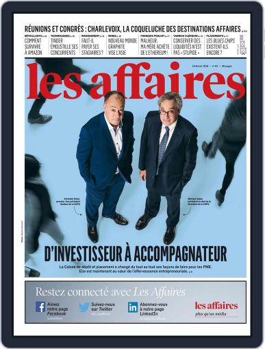 Les Affaires February 10th, 2018 Digital Back Issue Cover