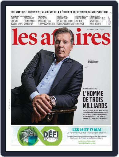 Les Affaires April 21st, 2018 Digital Back Issue Cover