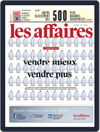 Les Affaires May 19th, 2018 Digital Back Issue Cover