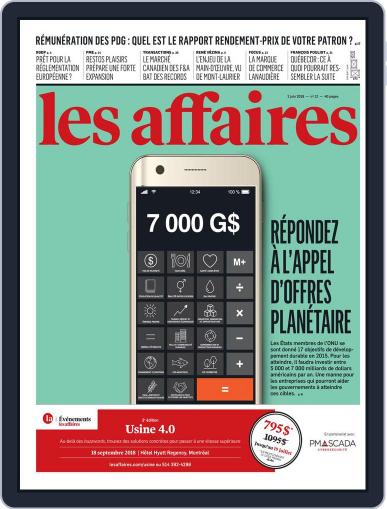 Les Affaires June 2nd, 2018 Digital Back Issue Cover
