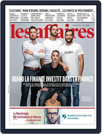 Les Affaires September 22nd, 2018 Digital Back Issue Cover