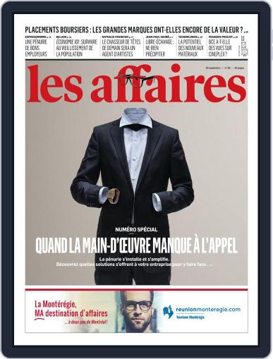 Les Affaires September 29th, 2018 Digital Back Issue Cover