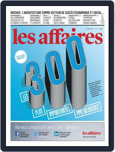 Les Affaires October 27th, 2018 Digital Back Issue Cover