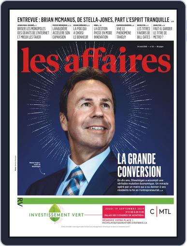 Les Affaires August 24th, 2019 Digital Back Issue Cover