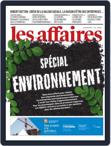 Les Affaires September 28th, 2019 Digital Back Issue Cover