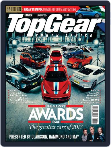 Top Gear South Africa December 13th, 2013 Digital Back Issue Cover