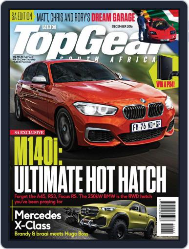 Top Gear South Africa December 1st, 2016 Digital Back Issue Cover