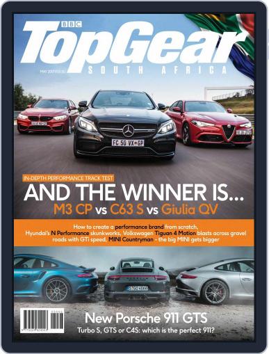 Top Gear South Africa May 1st, 2017 Digital Back Issue Cover