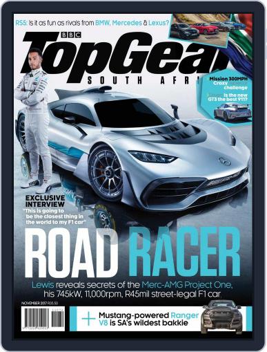 Top Gear South Africa November 1st, 2017 Digital Back Issue Cover
