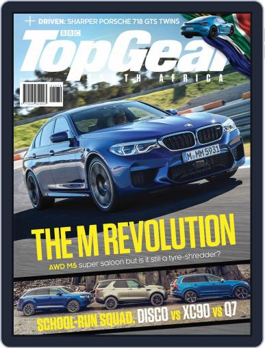 Top Gear South Africa January 10th, 2018 Digital Back Issue Cover