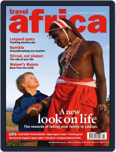 Travel Africa August 3rd, 2010 Digital Back Issue Cover