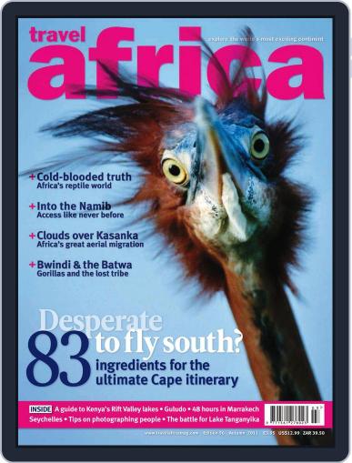 Travel Africa October 25th, 2011 Digital Back Issue Cover