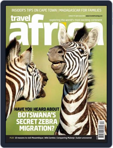 Travel Africa April 1st, 2016 Digital Back Issue Cover