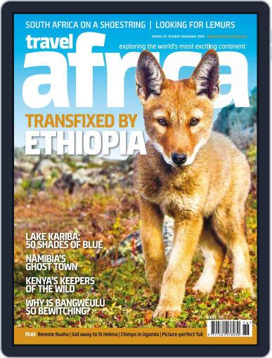 Travel Africa October 1st, 2016 Digital Back Issue Cover