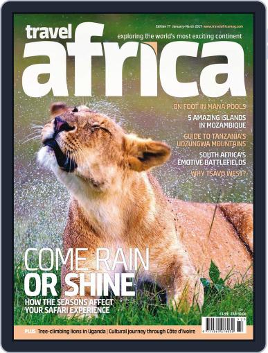 Travel Africa January 1st, 2017 Digital Back Issue Cover