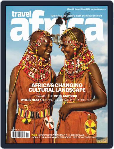 Travel Africa January 1st, 2019 Digital Back Issue Cover
